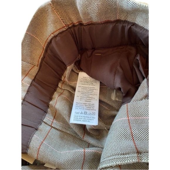 MADEWELL Paperbag Tapered Pants in Glen Plaid Size 10 - Picture 10 of 10